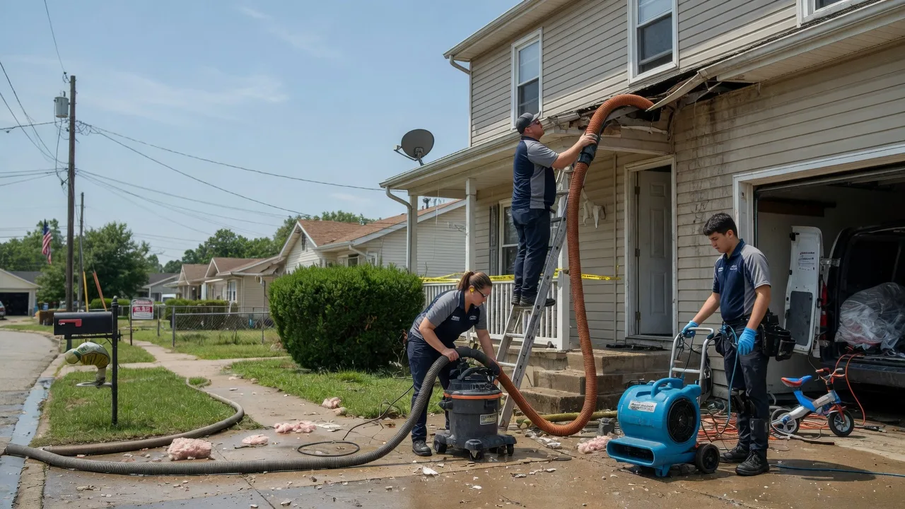 Water Damage Restoration in Jamesport, MO near me